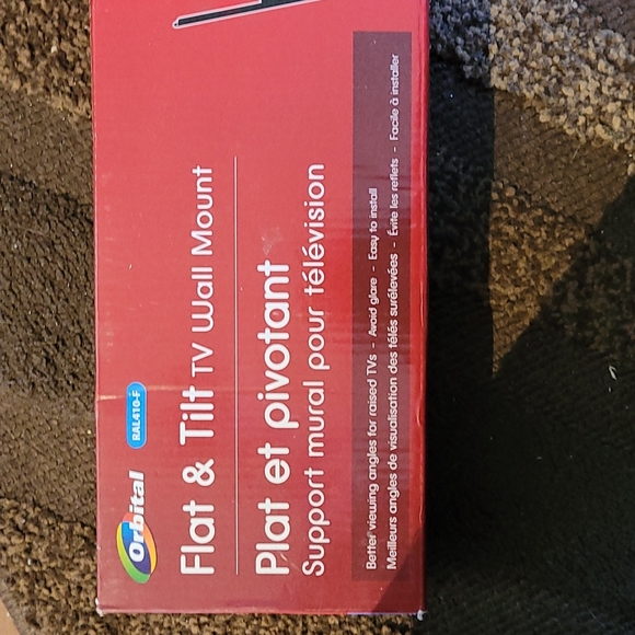 Flat and tilt TV wall mount - Picture 1 of 5